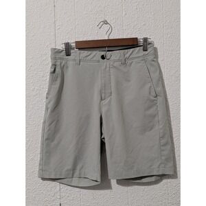 vst shorts, light gray, mens 30, chino, stretch, summer, casual